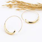 Modern Loop Earrings - NAFALUXE