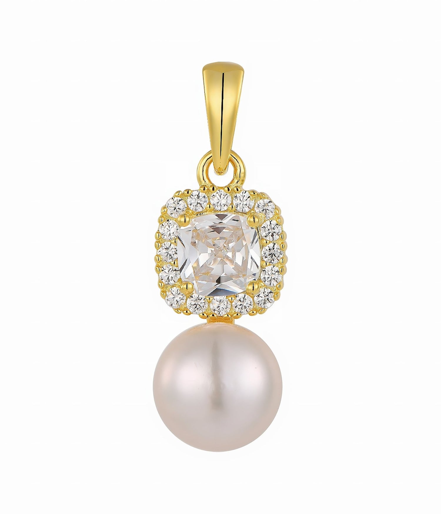 Pearl Halo Elegance Jewelry Set - NAFALUXE
