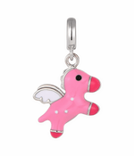 Pink Pegasus Necklace - NAFALUXE