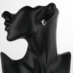 Playful Star Hoop Earrings – 925 Sterling Silver & AAA Zirconia - NAFALUXE
