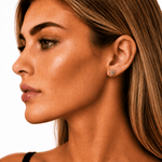 Rainbow Heart Stud Earrings - NAFALUXE