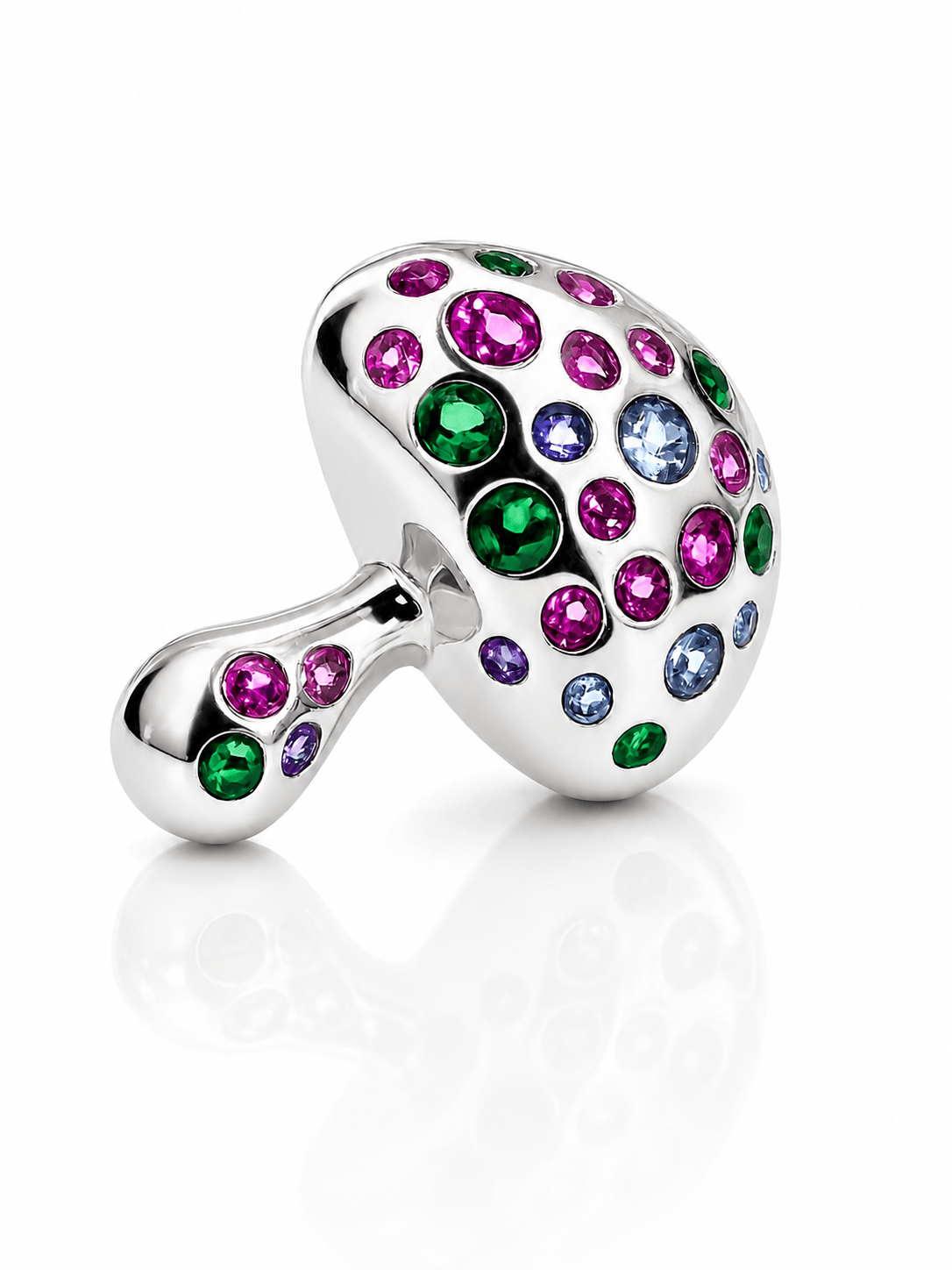 Rainbow Mushroom Stud Earrings - NAFALUXE