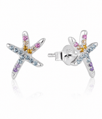 Rainbow Starfish Stud Earrings - NAFALUXE