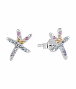 Rainbow Starfish Stud Earrings - NAFALUXE