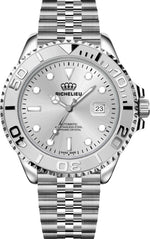 Richelieu Automatic Watch 33mm Silver Dial Stainless Steel 316L – Swiss Made - NAFALUXE