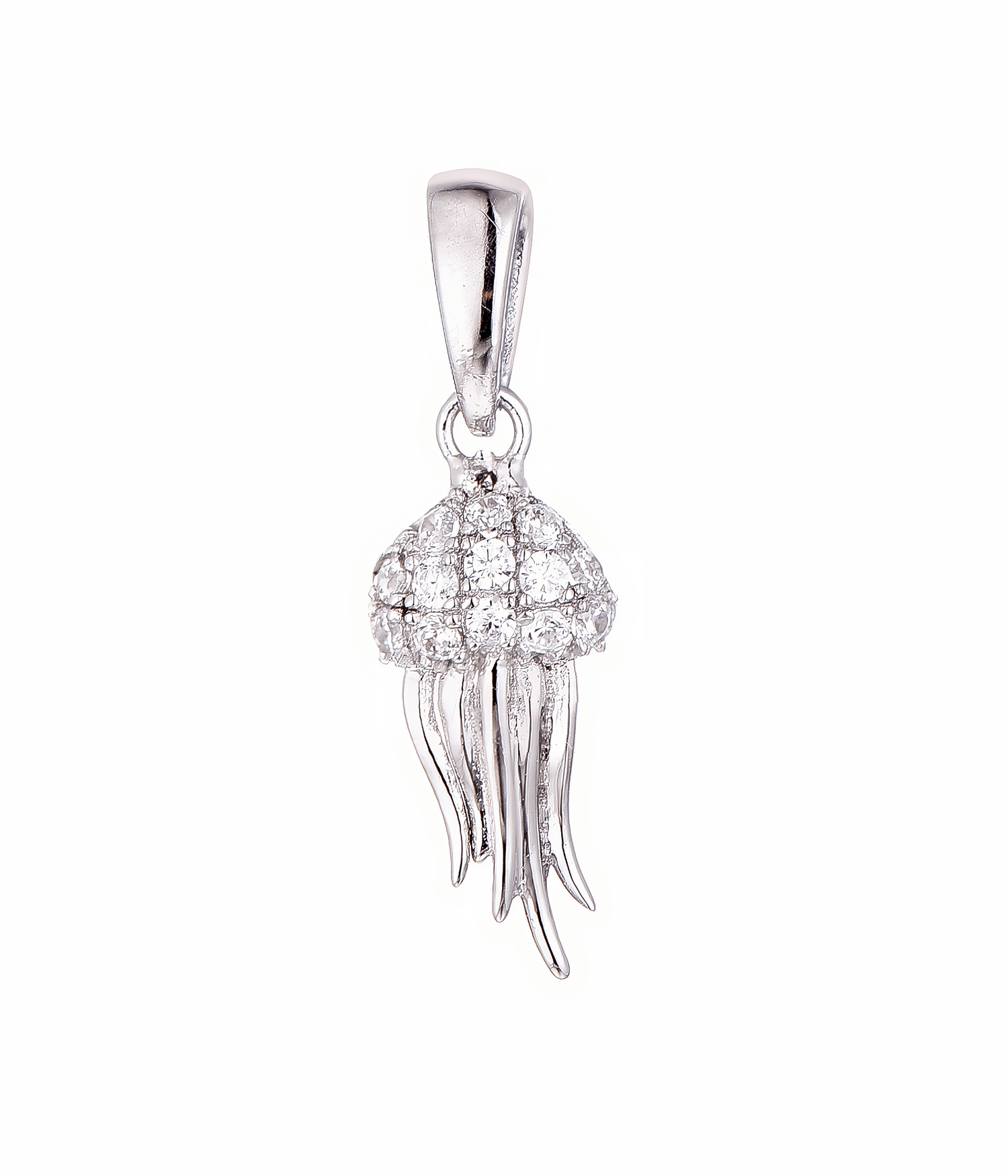 Sparkling Jellyfish Necklace - NAFALUXE