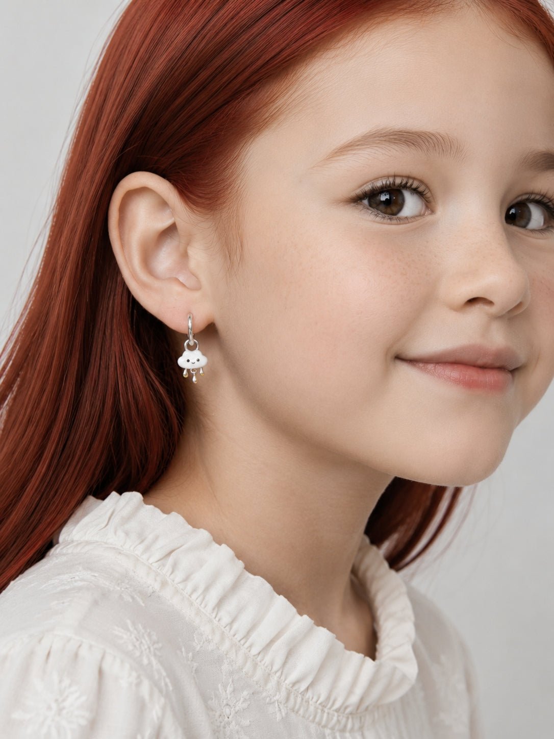 Sterling Silver 925 with Enamel & Pink CZ - NAFALUXE