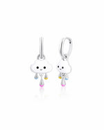 Sterling Silver 925 with Enamel & Pink CZ - NAFALUXE