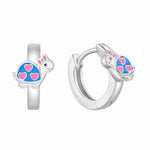 Sweet Heart Turtle Hoop Earrings - NAFALUXE