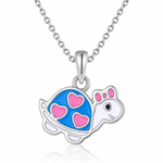 Sweet Heart Turtle Necklace - NAFALUXE