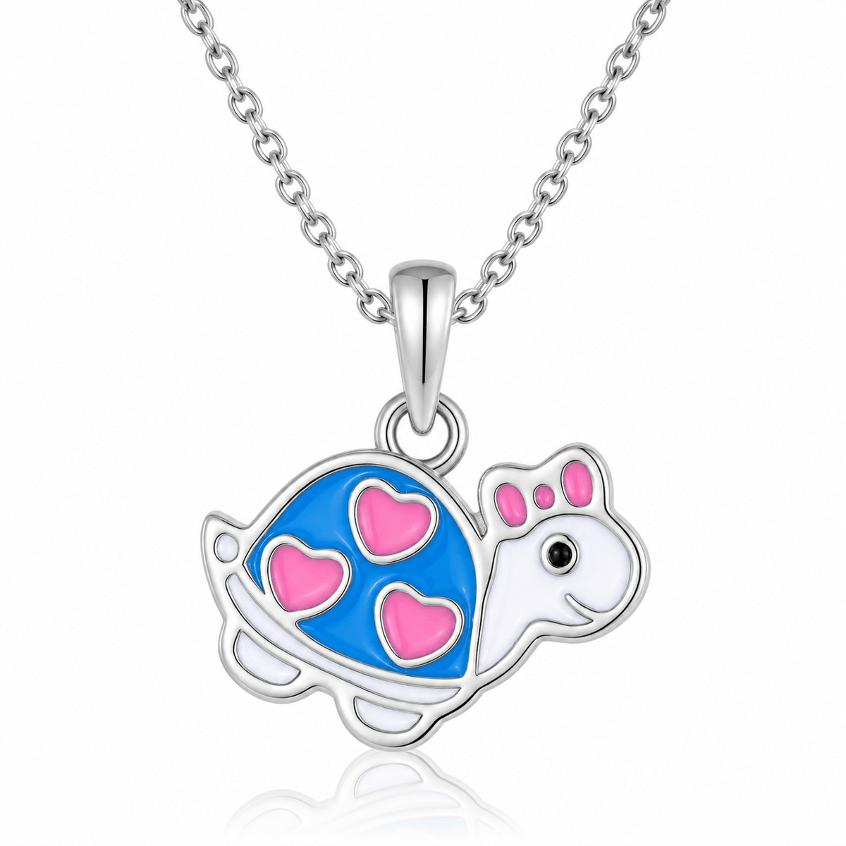 Sweet Heart Turtle Necklace - NAFALUXE
