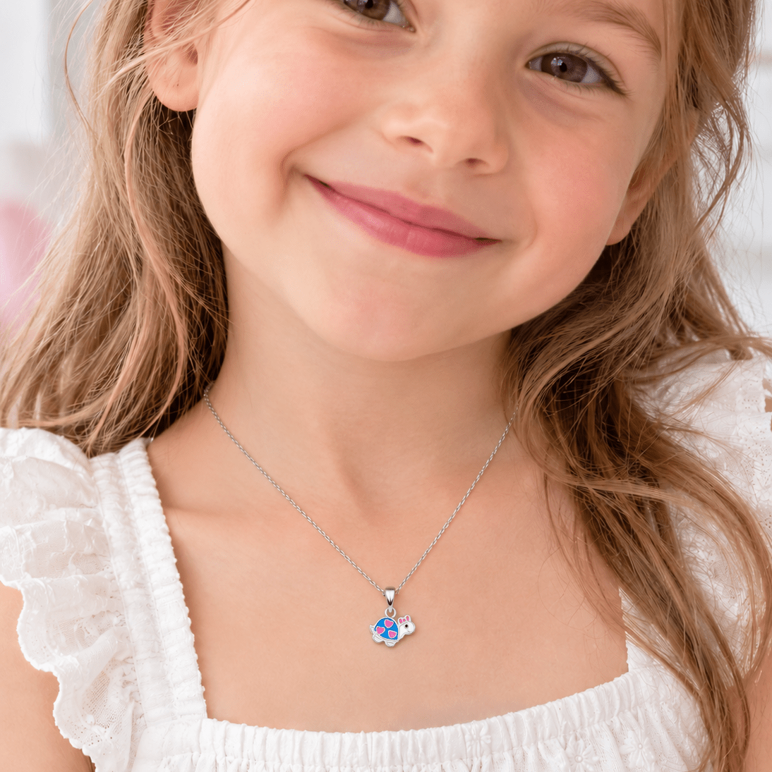Sweet Heart Turtle Necklace - NAFALUXE