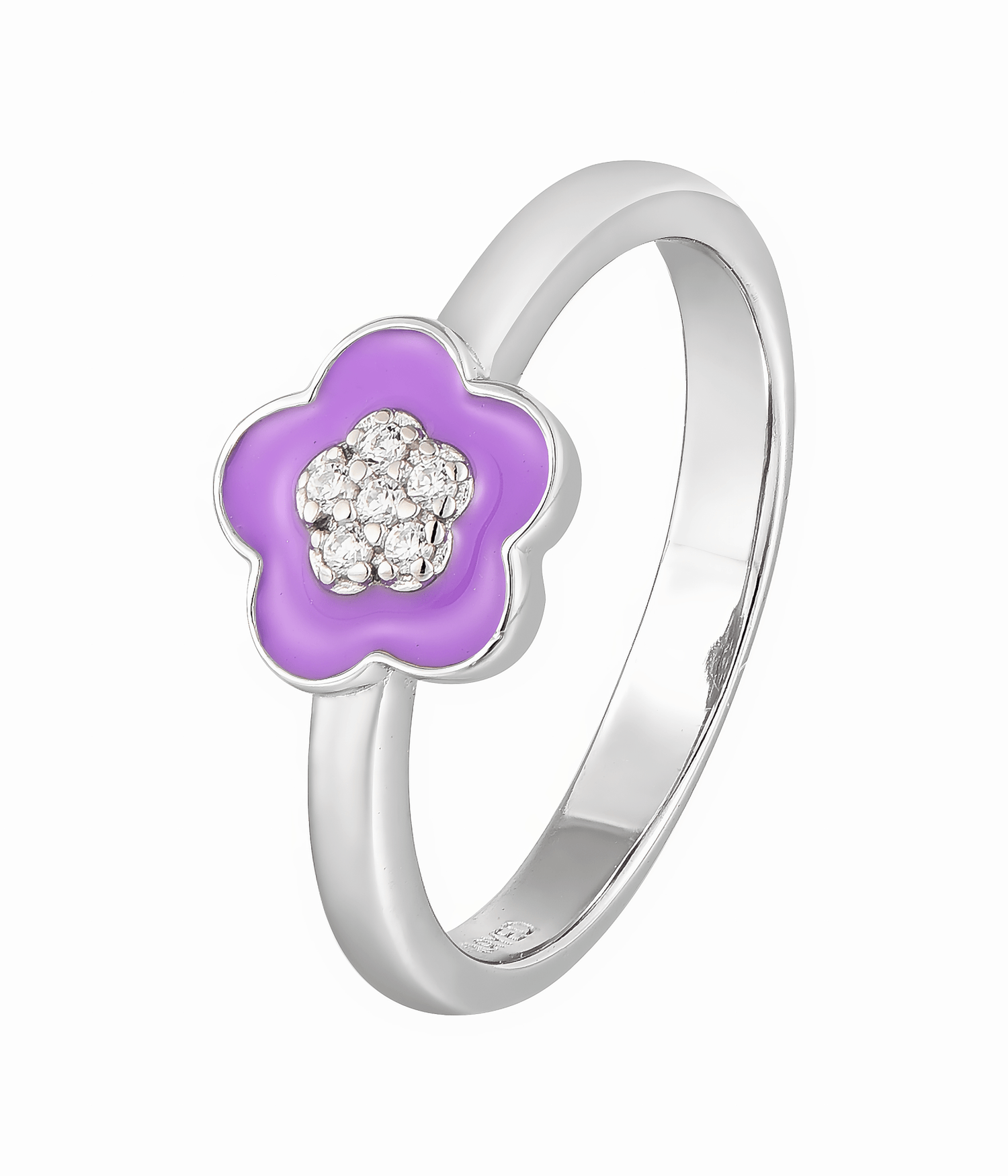 Violet Blossom Ring - NAFALUXE